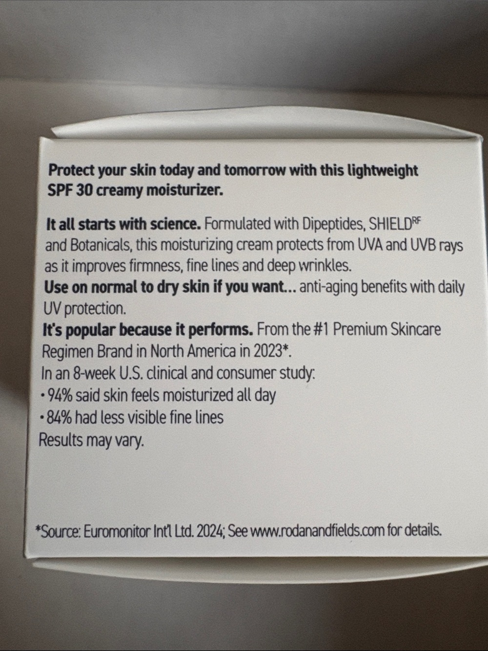Rodan + Fields REDEFINE Triple Defense Cream SPF 30 Sunscreen - Picture 2 of 5